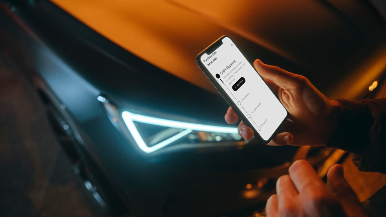 CUPRA Tracking Tool: customers will be able to monitor their car, from order to delivery, via a digital tool